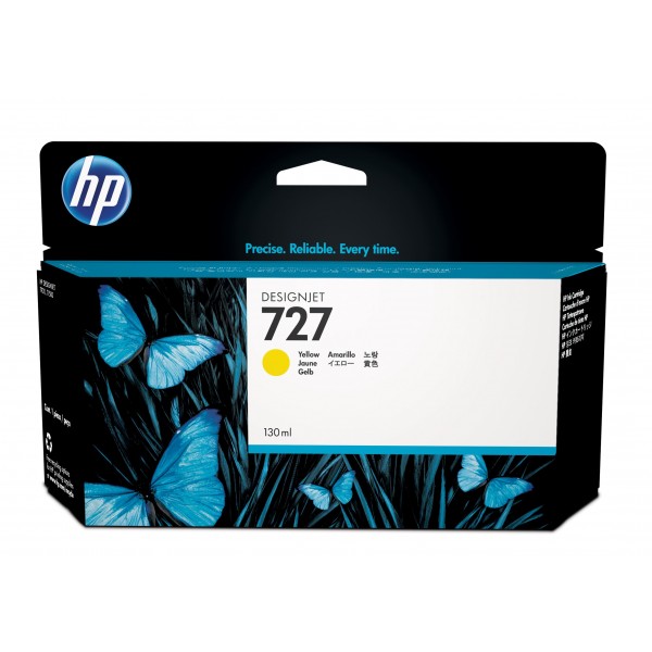 Cartuccia HP B3P21A 727 Giallo