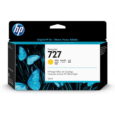 Cartuccia HP B3P21A 727 Giallo