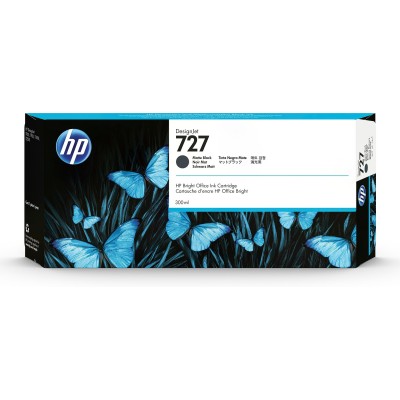 Cartuccia HP C1Q12A 727 Nero Opaco