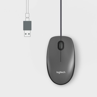 Mouse Logitech M100 Nero