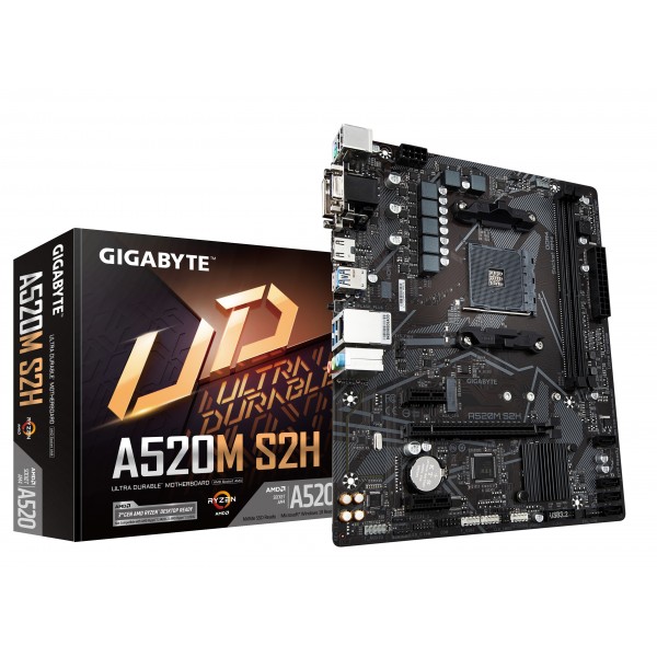 Scheda madre GIGABYTE GA-A520M-S2H socket AM4