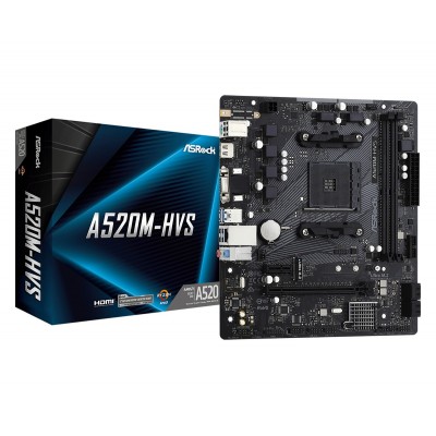 Scheda madre ASROCK A520M-HVS socket AM4