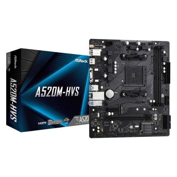 Scheda madre ASROCK A520M-HVS socket AM4