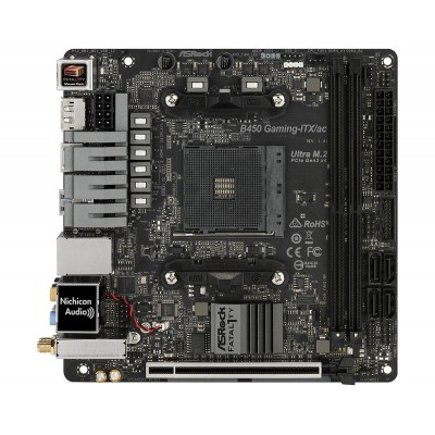 Scheda madre ASROCK B450 GAMING-ITX AC socket AM4