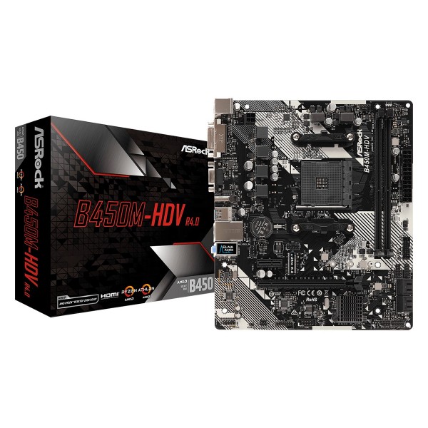 Scheda madre ASROCK B450M-HDV R4.0 socket AM4