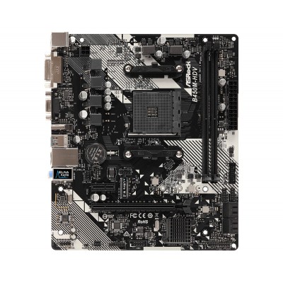 Scheda madre ASROCK B450M-HDV R4.0 socket AM4