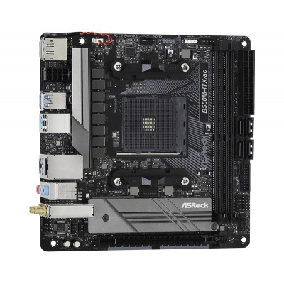 Scheda madre ASROCK B550M-ITX AC socket AM4