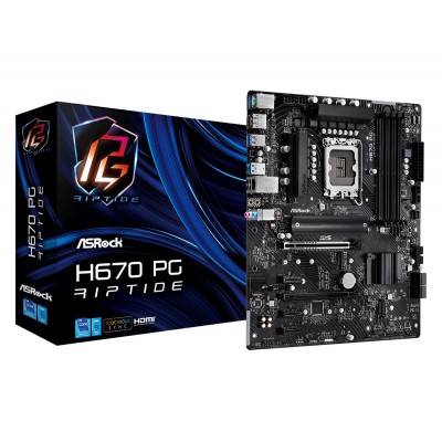 Scheda Madre Intel Asrock H670 PG Riptide LGA 1700 ATX