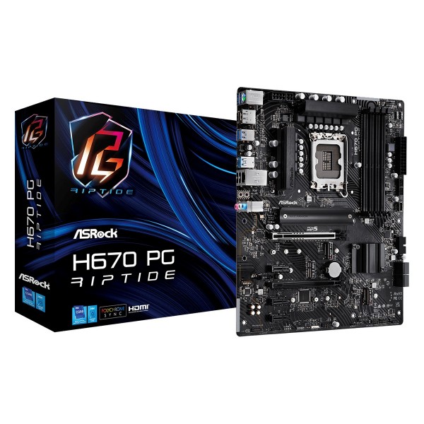 Scheda Madre Intel Asrock H670 PG Riptide LGA 1700 ATX