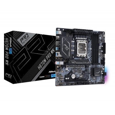 Scheda madre ASROCK H670M PRO RS socket 1700