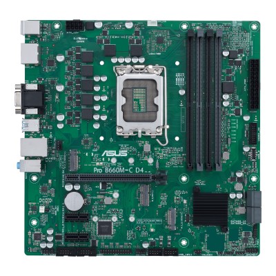 Scheda Madre Intel ASUS PRO B660M-C DDR4-CSM LGA 1700 Micro-ATX