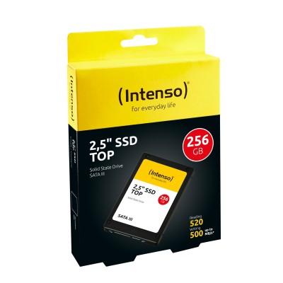 SSD Sata III Intenso 256GB TOP SATA3 2,5 intern 3812440