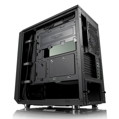 Case Fractal Design Meshify C Dark TG Micro-ATX Vetro Temperato Nero