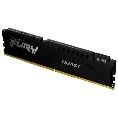 Ram KINGSTON FURY BEAST DDR5 6000MHz 16GB (1x16) XMP 3.0 CL40 NERO