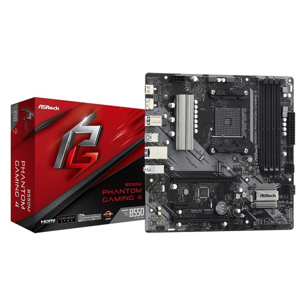 Scheda madre ASROCK B550M Phantom Gaming 4 socket AM4