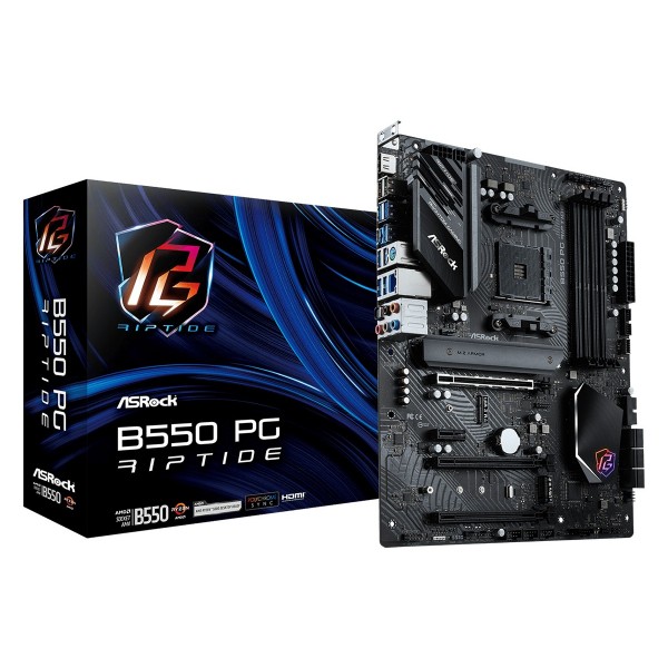 Scheda Madre AMD Asrock B550 PG Riptide AM4 ATX