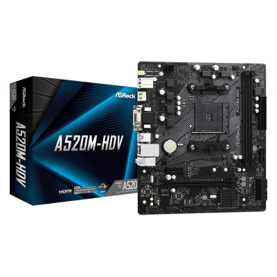 Scheda madre ASROCK A520M-HDV socket AM4