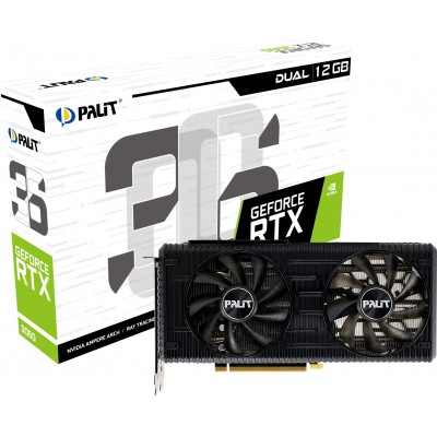 Scheda video Palit GeForce RTX 3060 12GB Dual