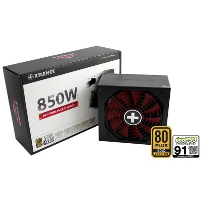 Alimentatore Xilence XP850MR9 850W ATX Nero, Rosso