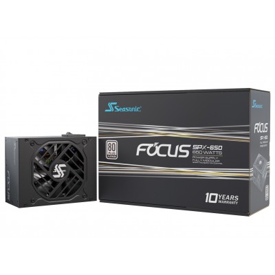 Alimentatore Seasonic FOCUS SPX 650W CFX Nero