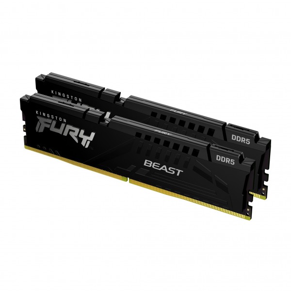 Ram KINGSTON FURY BEAST DDR5 5200MHz 32GB (2x16) XMP 3.0/EXPO CL36 NERO