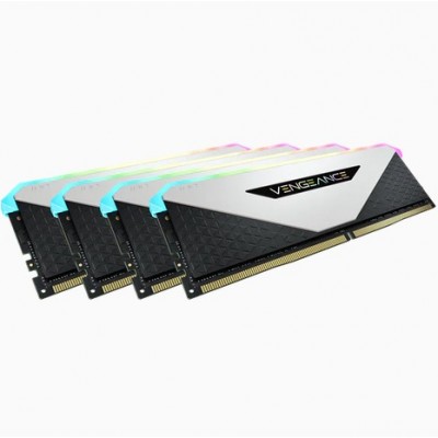 RAM Corsair Vengeance RGB RT DDR4 3600MHz 32GB (4x8) CL18 Bianco