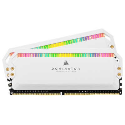 RAM Corsair Dominator Platinum RGB DDR4 3200MHz 16GB (2x8) CL16 Bianco