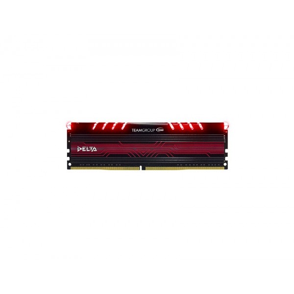 RAM Team Group Delta Series LED DDR4 3000MHz 32GB (2x16) CL16 Rosso