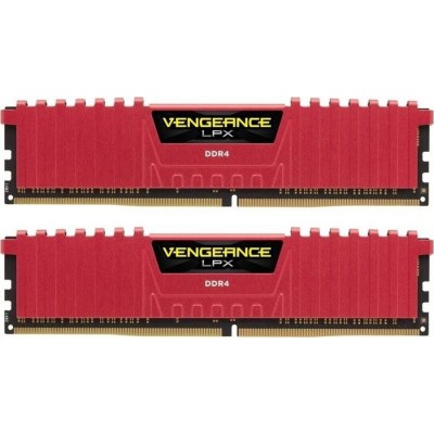 RAM Corsair Vengeance LPX DDR4 3200MHz 16GB (2x8) CL16 Rosso