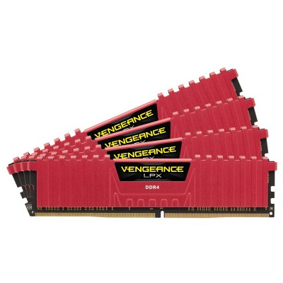 RAM Corsair Vengeance LPX DDR4 2133MHz 64GB (4x16) CL13 Rosso