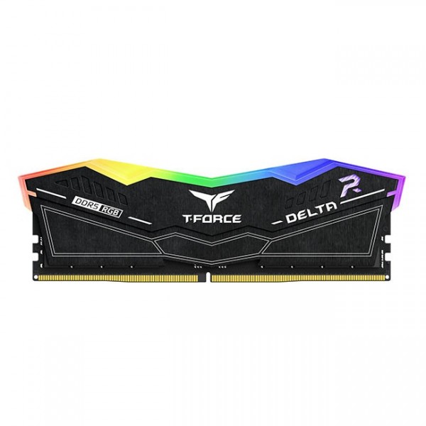 Ram TEAM GROUP DELTA DDR5 6400MHz 32GB (2x16) RGB XMP 3.0 CL 40 NERO