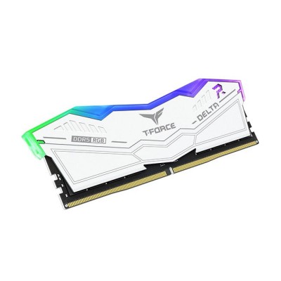 Ram TEAM GROUP DELTA DDR5 6400MHz 32GB (2x16) RGB XMP 3.0 CL 40 BIANCO