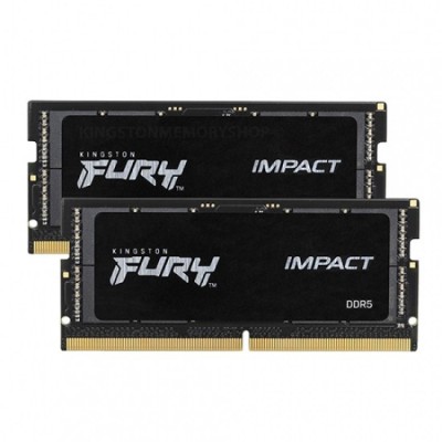 RAM SO-DIMM KINGSTON FURY Impact DDR5 4800MHz 32GB (2x16) CL38