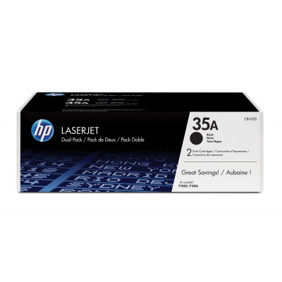 Toner HP 35A 2 pezzi Nero