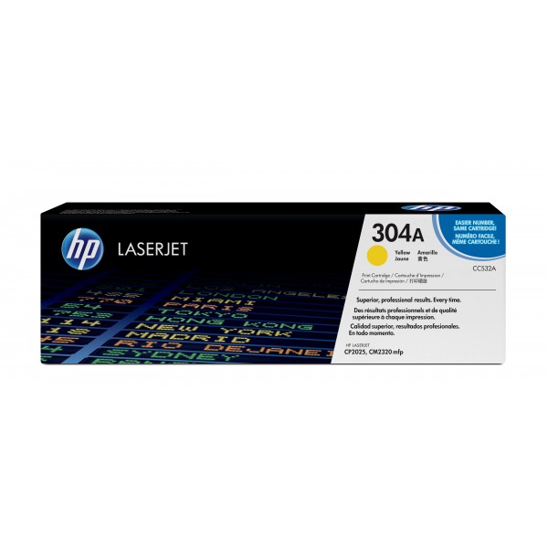 Toner HP 304A Giallo