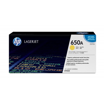 Toner HP 650A Giallo