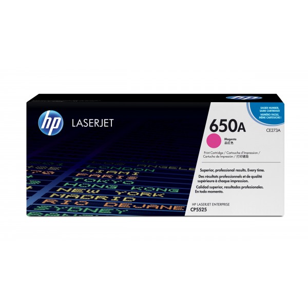 Toner HP 650A Magenta