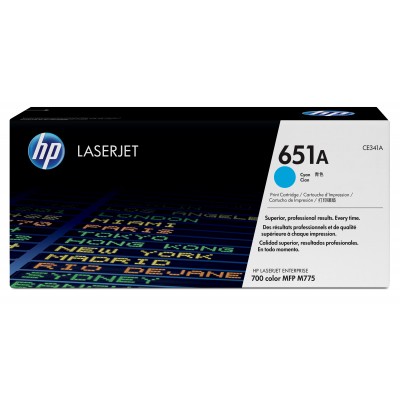 Toner HP 651A Ciano