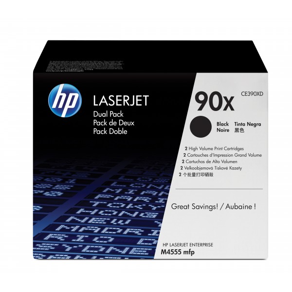 Toner HP 90X Nero 2 pezzi