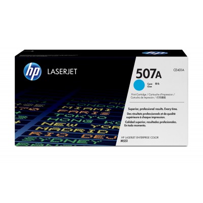 Toner HP 507A Ciano