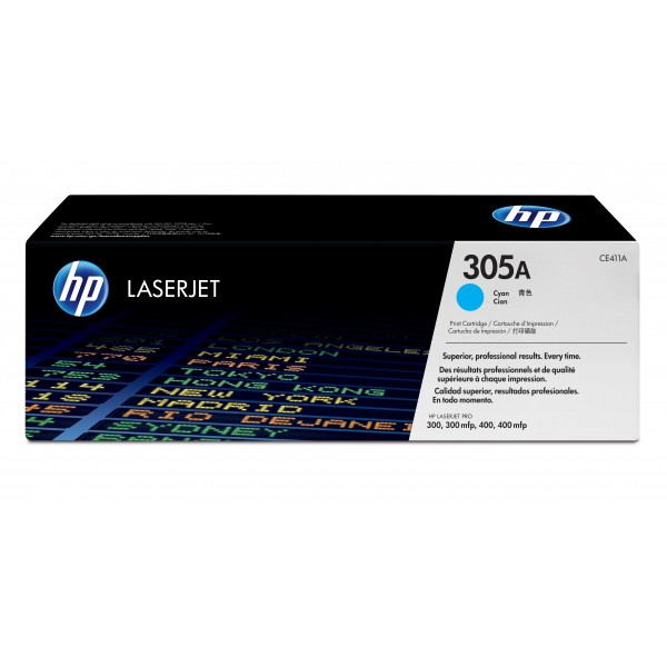 Toner HP 305A Ciano