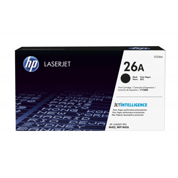 Toner HP 26A Nero