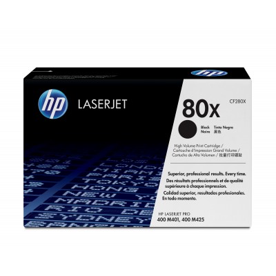 HP toner nero CF280X 80X 6900 pagine