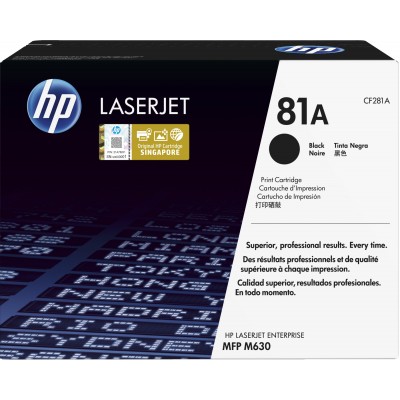 Toner HP 81A Nero