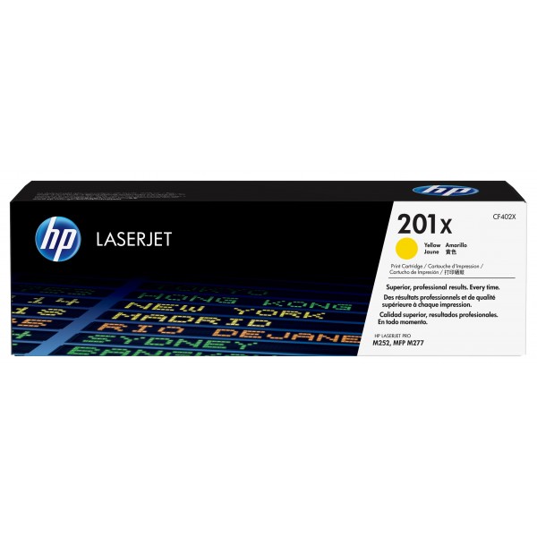 Toner HP 201X Giallo