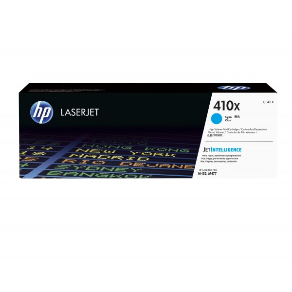 Toner HP 410X Ciano