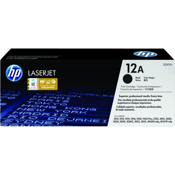 Toner HP 12A Nero