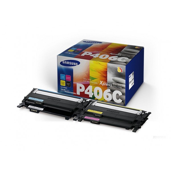 Toner Samsung CLT-P406C Nero Ciano Magenta Giallo