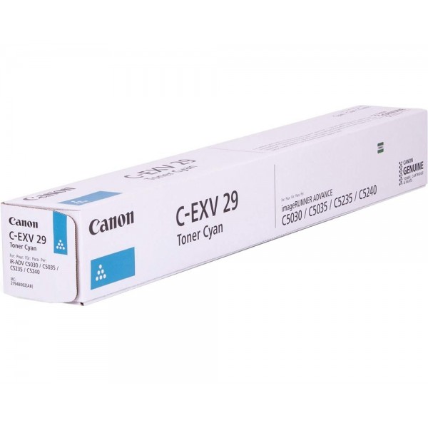 Toner Canon C-EXV29c Ciano