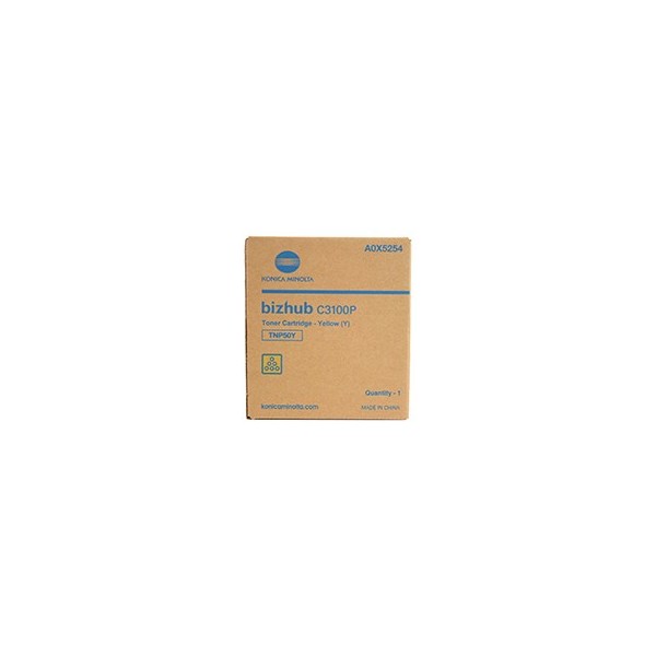 Toner Konica Minolta A0X5254 TNP50Y Giallo